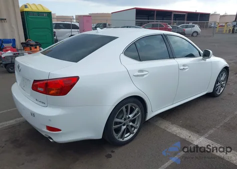 2008 Lexus Is 250 z USA, uszkodzony, nr VIN JTHBK262385076526